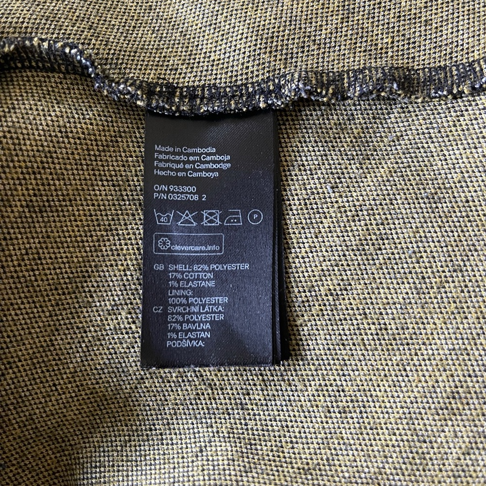 H&M Sleeveless Tweed Peplum Top - Picture 7 of 7